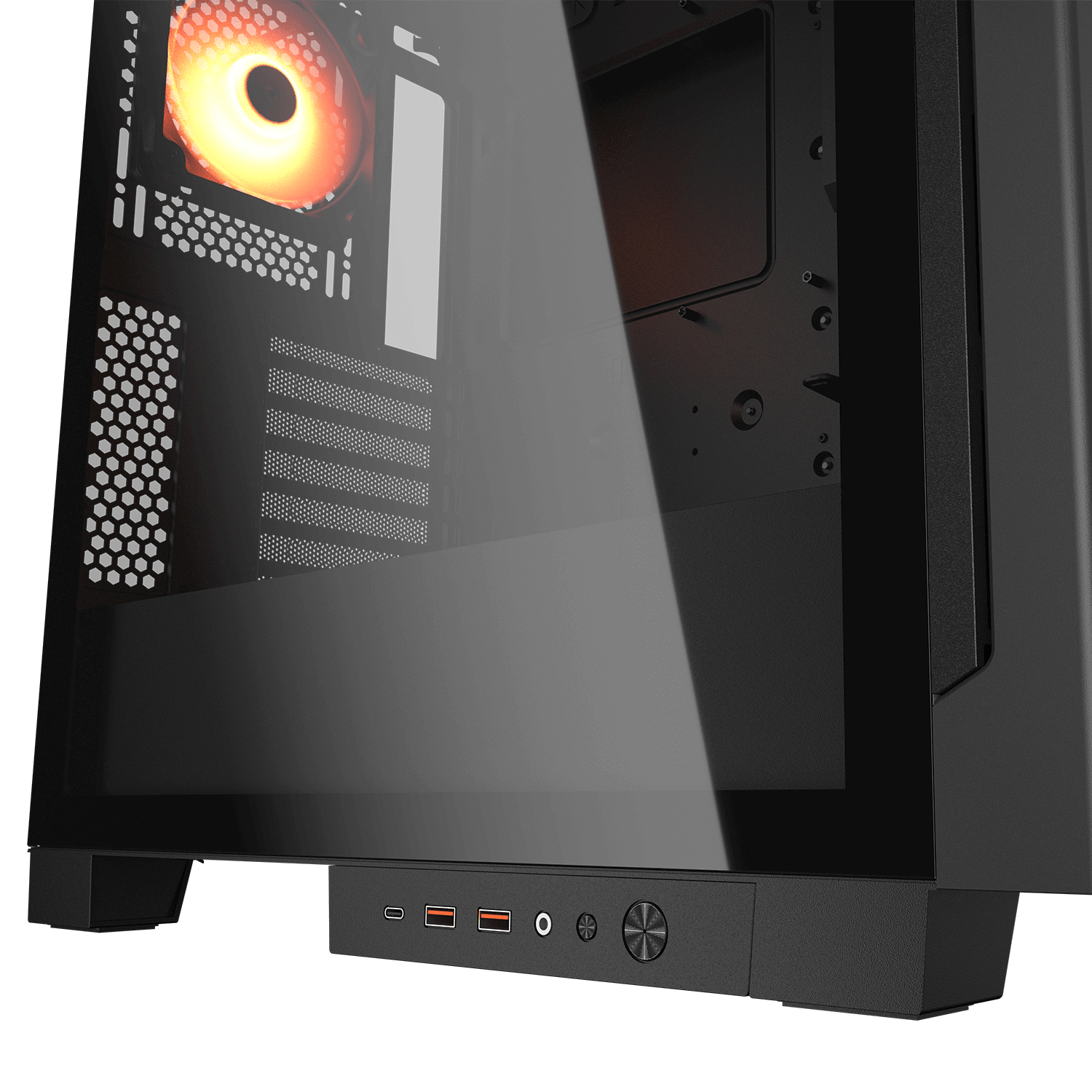COUGAR Midi Tower Case, Airface ECO, ARGB, Black – image 8
