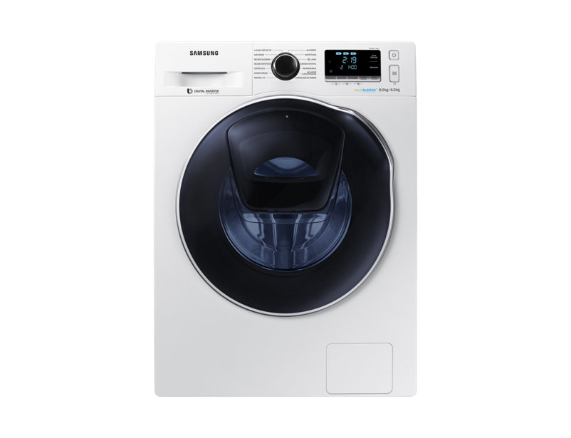Samsung WD90K6414OW/EC washer dryer Freestanding Front-load White – image 1