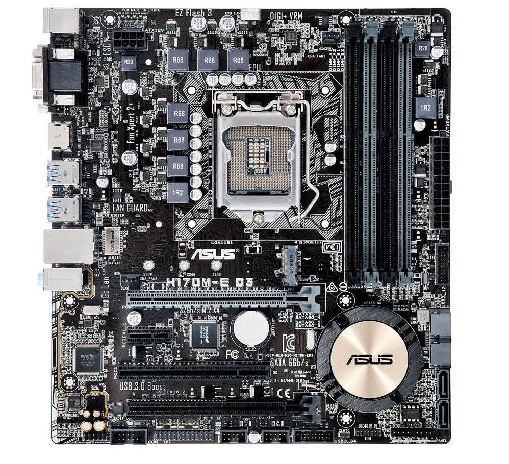 ASUS H170M-E D3