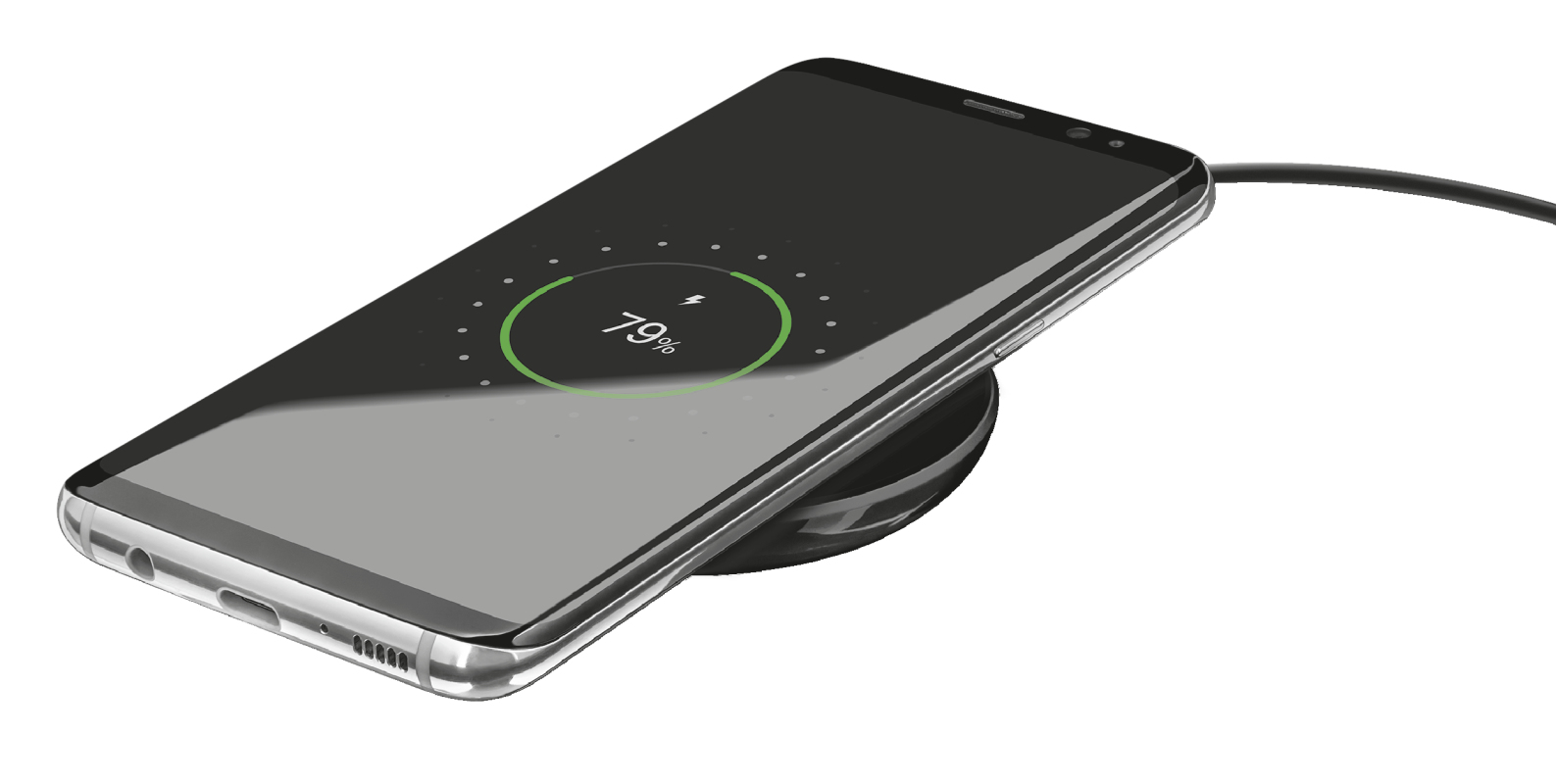 Trust Primo10 Smartphone Black USB Wireless charging Fast charging Indoor – image 4