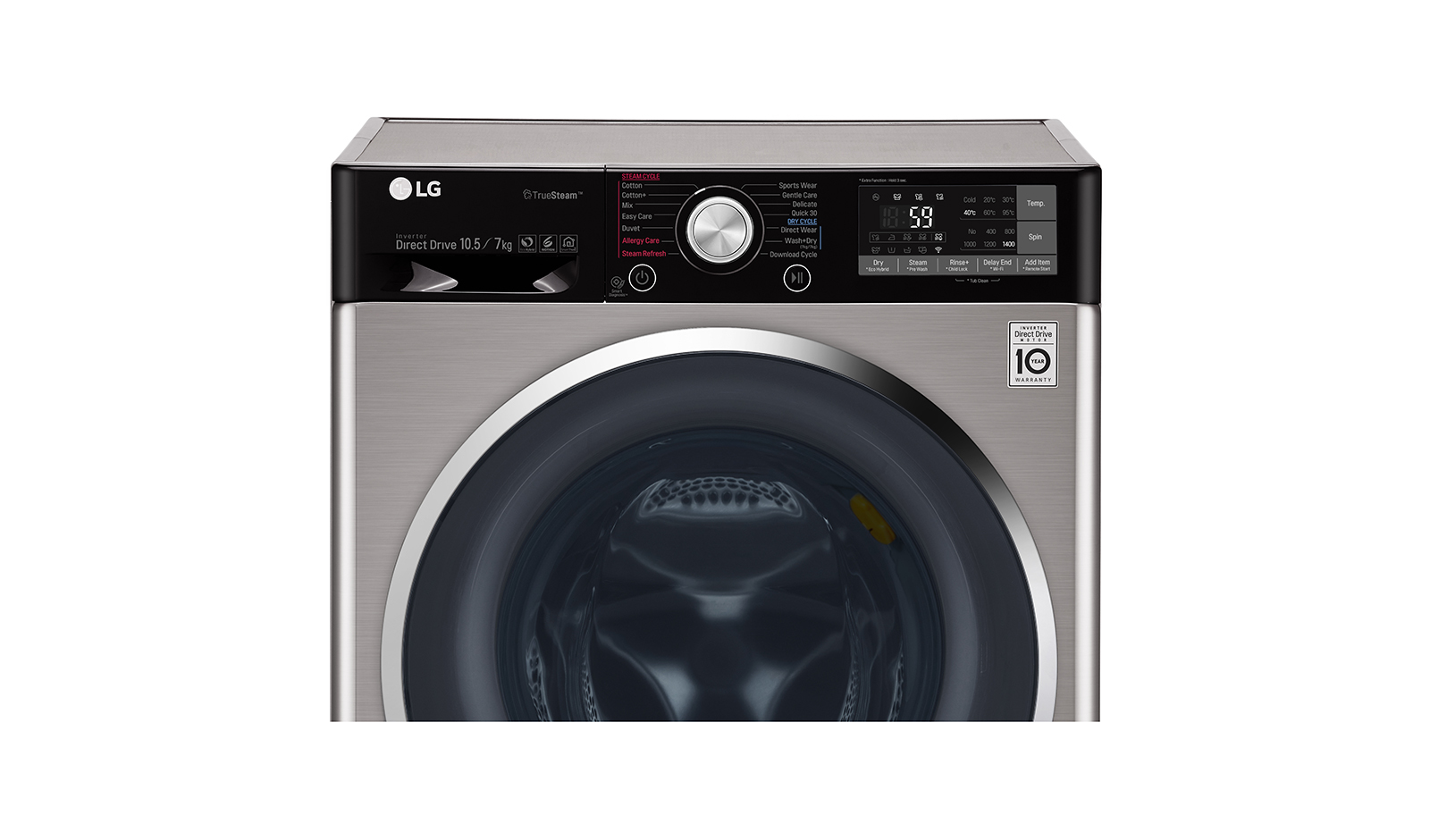 LG F4J9JHP2T washer dryer Freestanding Front-load Brown – image 6