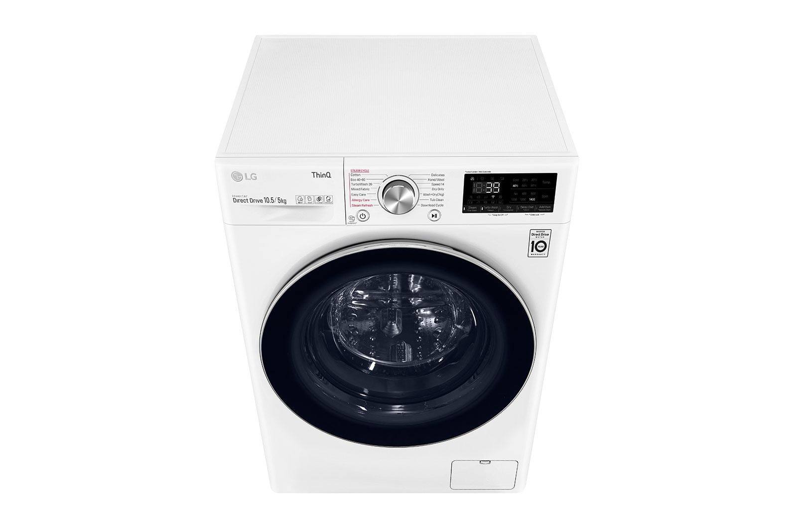 LG F4DV710S2E washer dryer Freestanding Front-load White – image 9