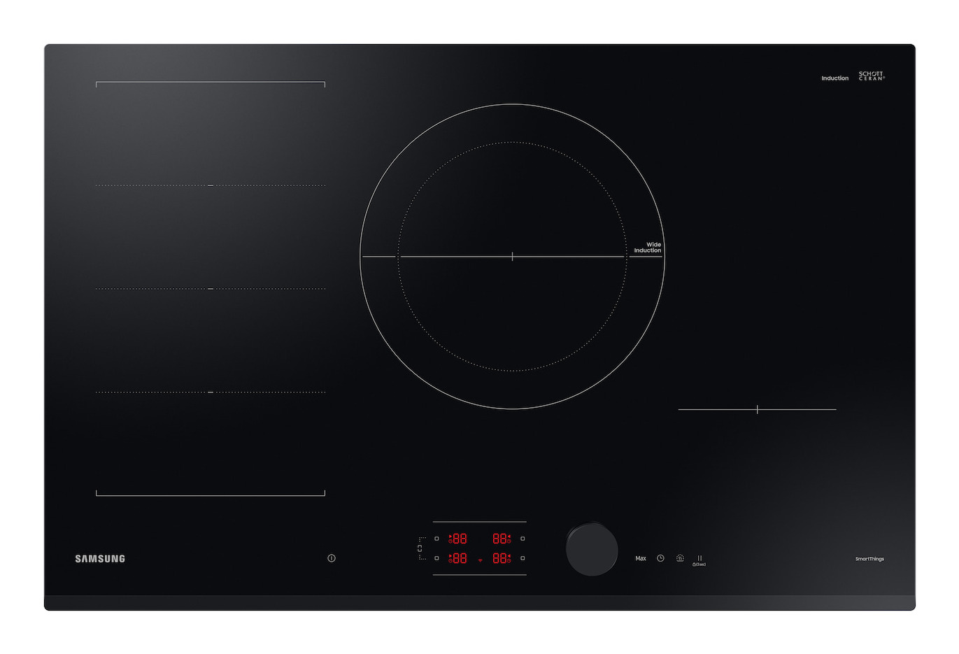 NZ84C6058GK/U2 hob Black Built-in