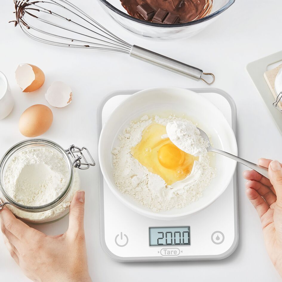 Tefal Optiss BC50U0 White Countertop Rectangle Electronic kitchen scale – image 2