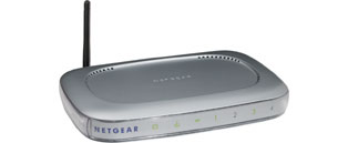 NETGEAR MR814GE Router 4xF+ENet TCP-IP DSL Wless