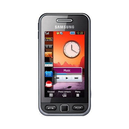 Samsung S5230 7.62 cm (3") 1000 mAh Black
