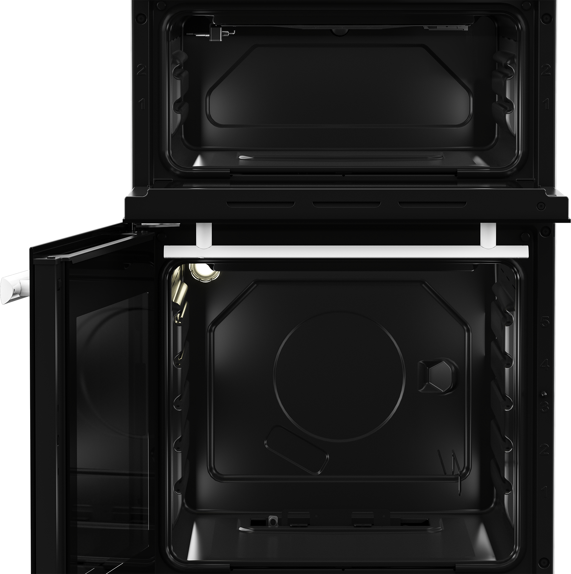 Beko EDG507W 50cm Freestanding Gas Twin Cavity Cooker – image 2