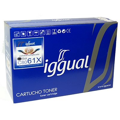 iggual PSIC8061X toner cartridge 1 pc(s) Black – image 1