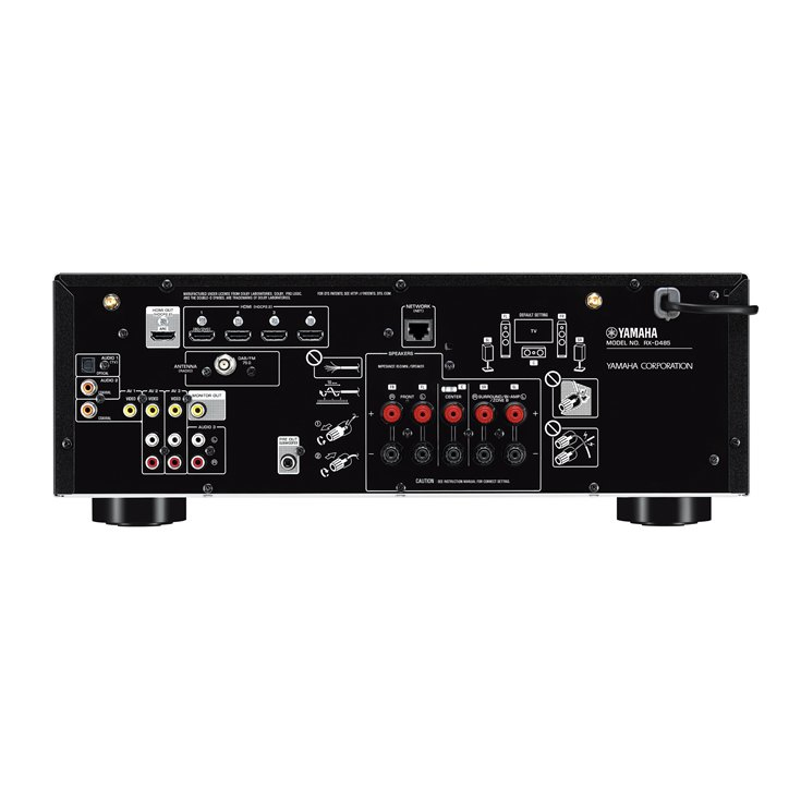 Yamaha RX-D485 5.1 channels Surround 3D Black – image 2