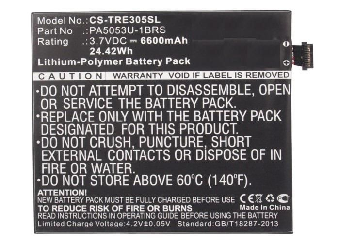 بطارية CoreParts MBXTAB-BA125 لجهاز تابلت توشيبا