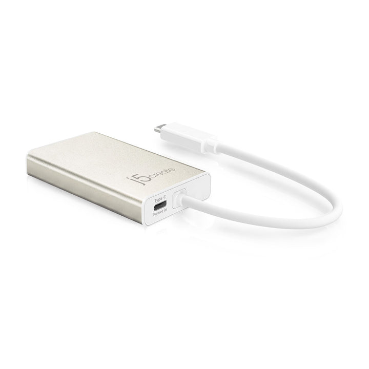j5create JCH344 interface hub USB 3.2 Gen 1 (3.1 Gen 1) Type-C 5000 Mbit/s Bronze – image 2
