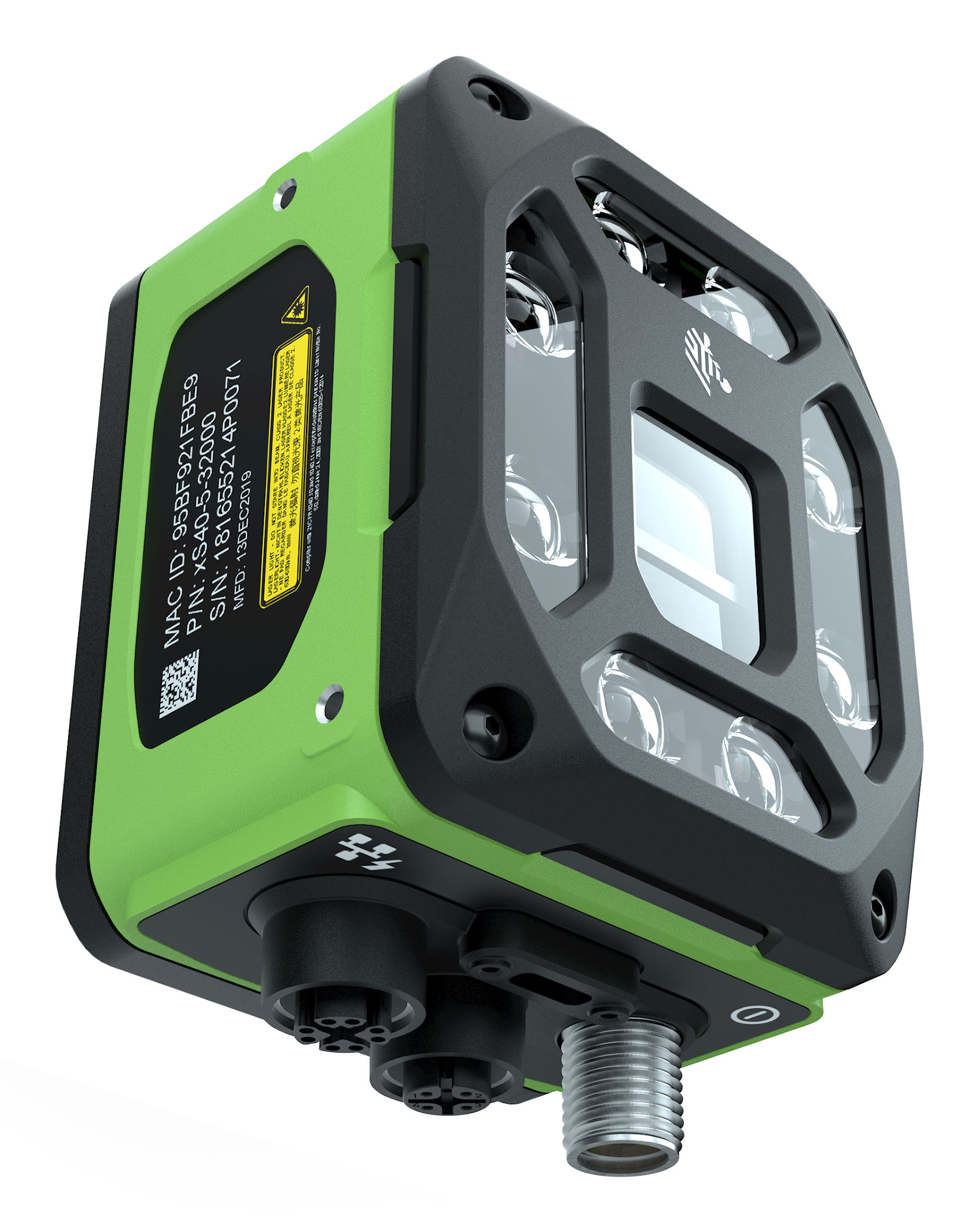 Zebra FS42 Fixed bar code reader 1D/2D CMOS Black, Green – image 4