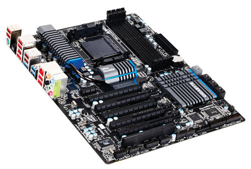 GIGABYTE GA-990FXA-UD5 motherboard AMD 990FX Socket AM3+ ATX – image 2