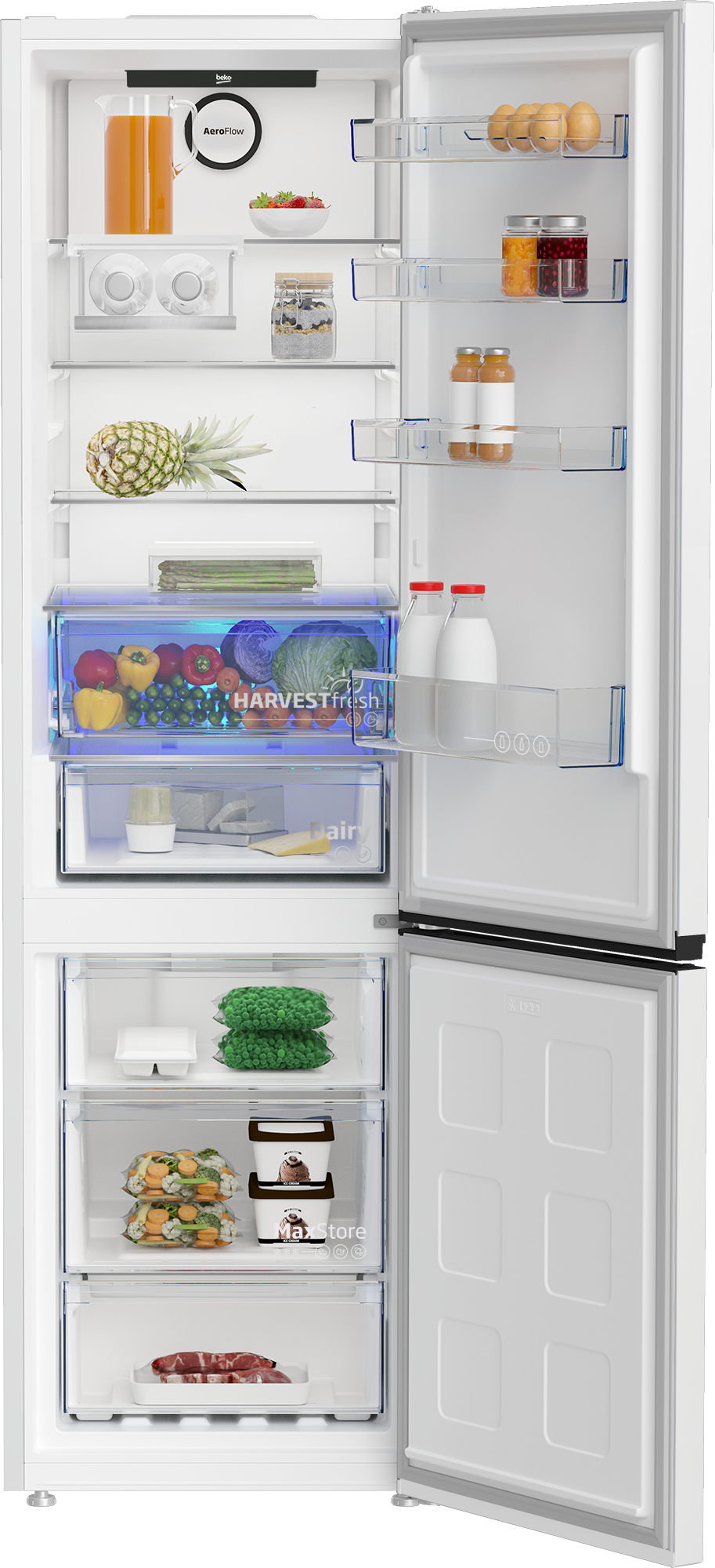 Beko B5RCNA406HW fridge-freezer Freestanding – image 5