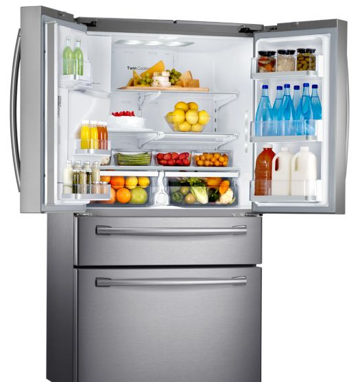 Samsung RF24HSESBSR side-by-side refrigerator Freestanding – image 5