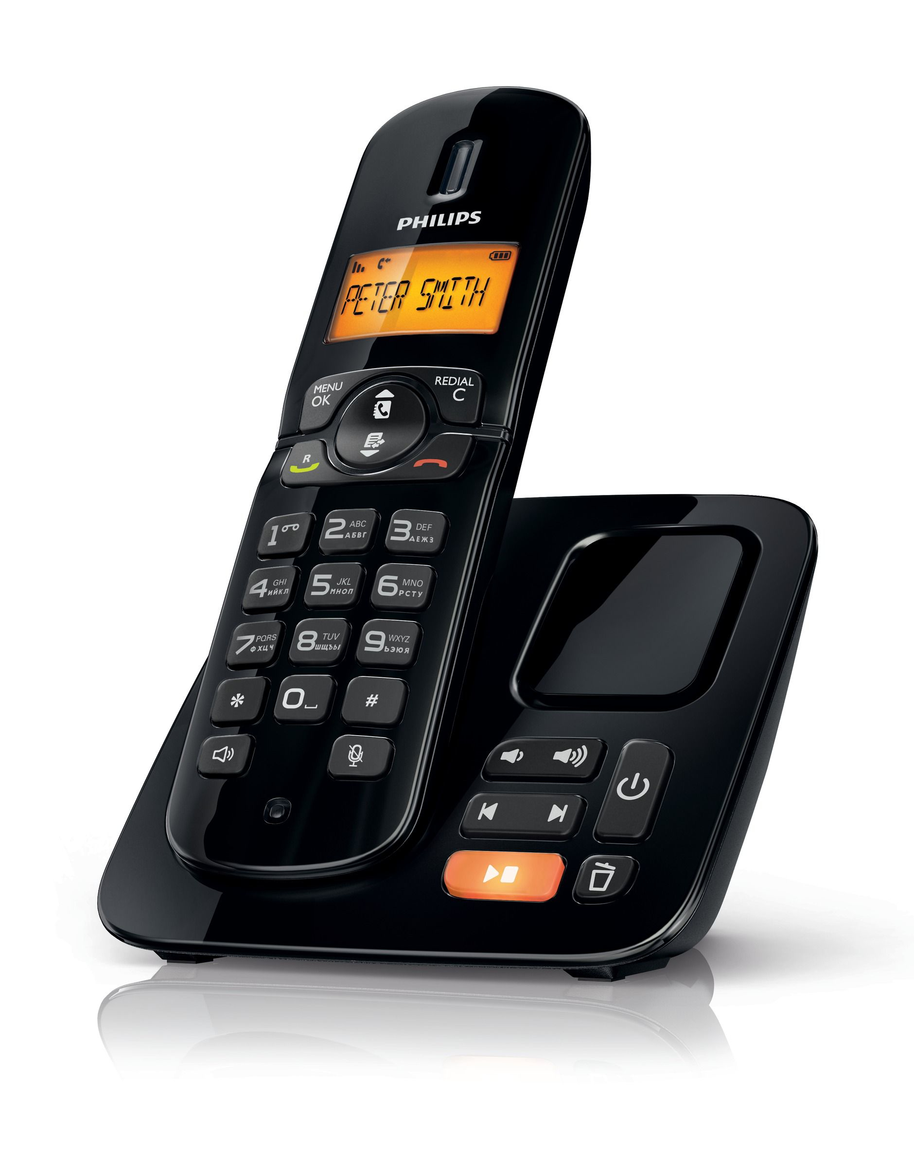 Philips BeNear Cordless phone with answering machine CD1861B/RU – image 1