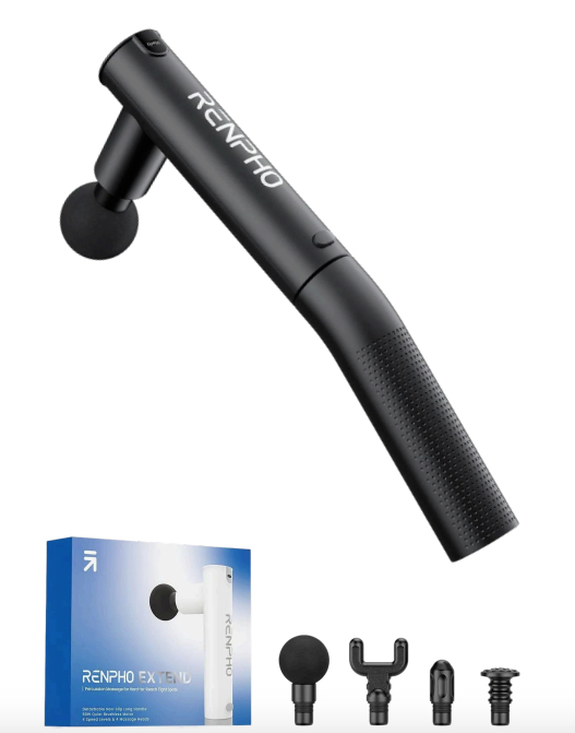 Renpho Extend Massage Gun massager Shoulders Black