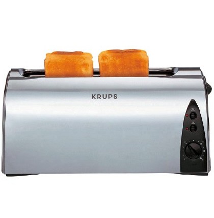 Krups Toastcontrol Brushed Chrome F167