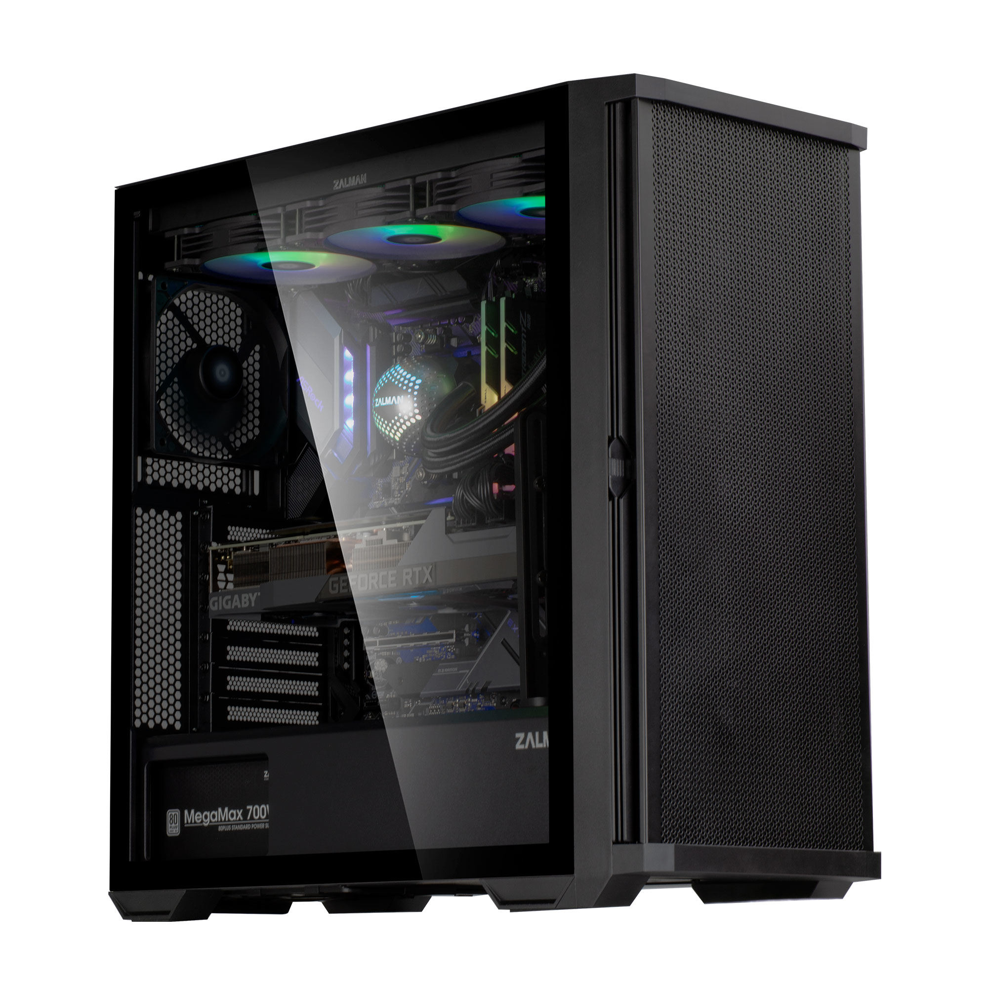 Zalman Z10 computer case Midi Tower Black – image 2