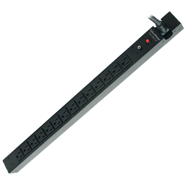 CyberPower PDU15BV14F power distribution unit (PDU) 14 AC outlet(s) 0U Black