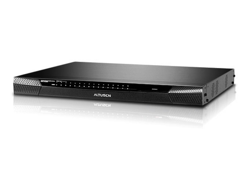 ATEN KM0032 KVM switch Rack mounting Black – image 1