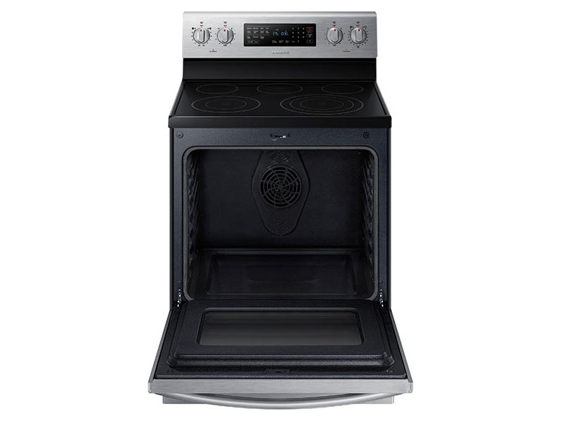 Samsung NE59J7630SS cooker Freestanding cooker Electric Ceramic hob Stainless steel – image 3