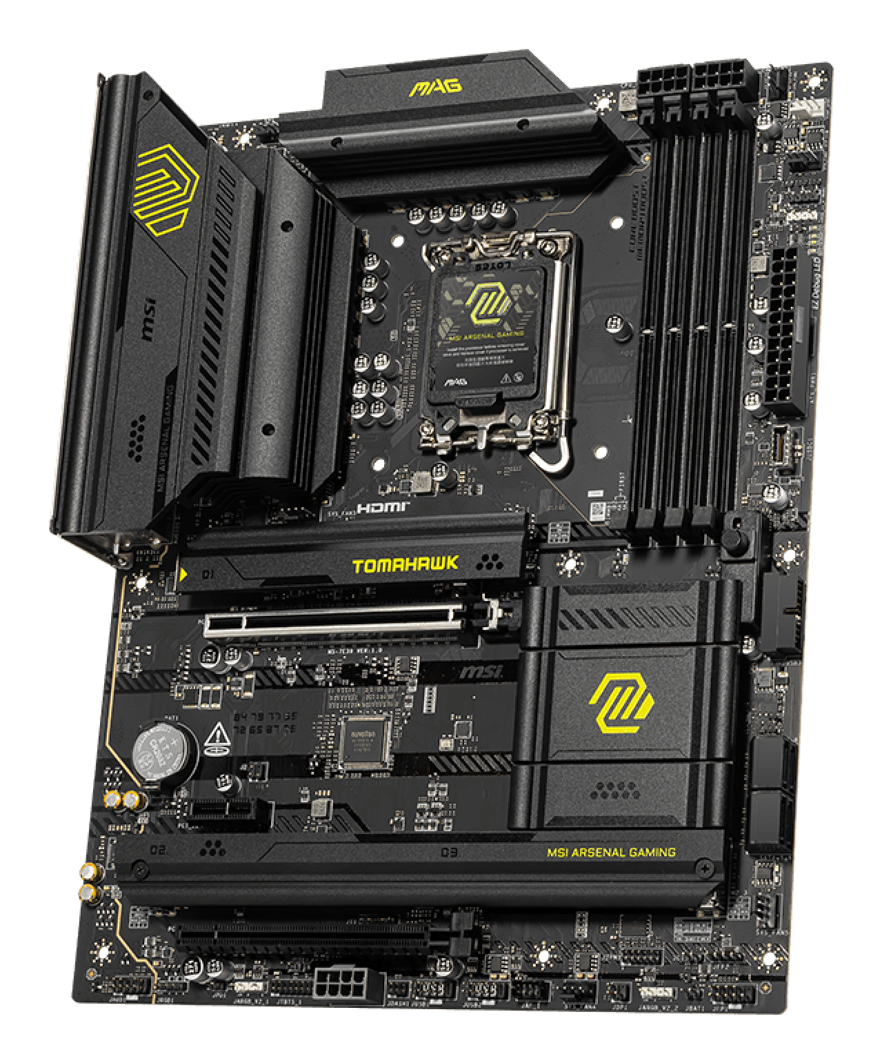 Tarjeta Madre MSI MAG B860 TOMAHAWK WIFI - Socket 1851 - 4xDDR5 - 4800/6400/9200MHz - HDMI - DisplayPort - ATX - MAG B860 TOMAHAWK WIFI