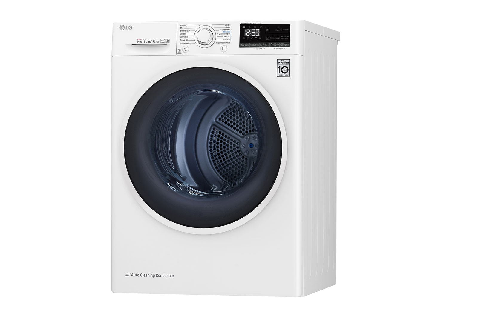 LG RH8030WH tumble dryer Freestanding Front-load – image 8