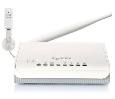 Zyxel Keenetic wireless router Fast Ethernet White