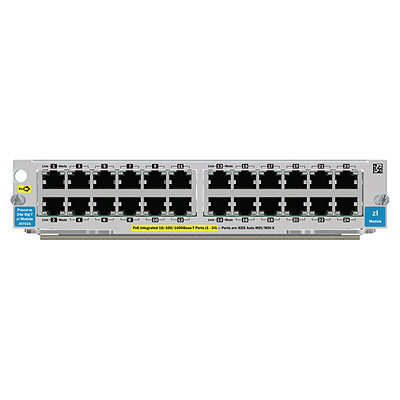 HPE 24-port 10/100 PoE+ v2 zl Module