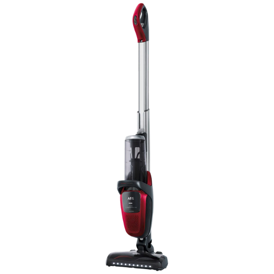 AEG FX9-1-ANIM Upright vacuum Battery Dry Bagless Black, Red