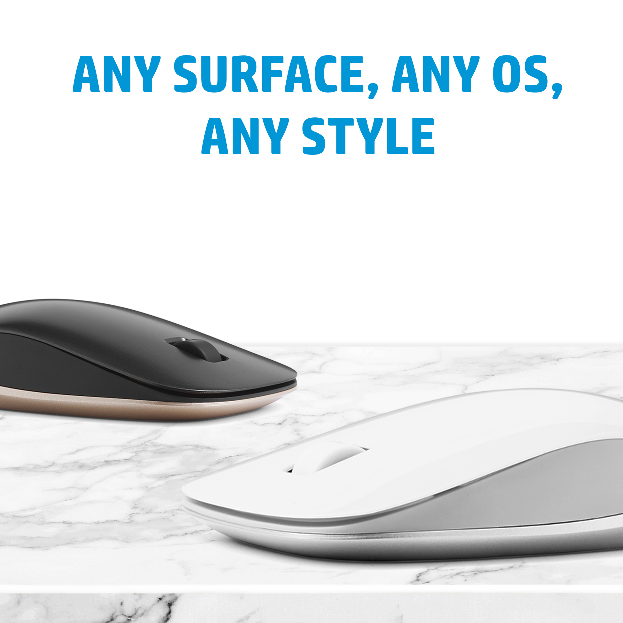 HP 410 Slim Ash Silver Bluetooth Mouse – image 7