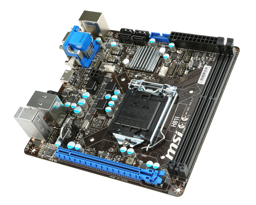 MSI H81I Intel® H81 LGA 1150 (Socket H3) mini ITX – image 2