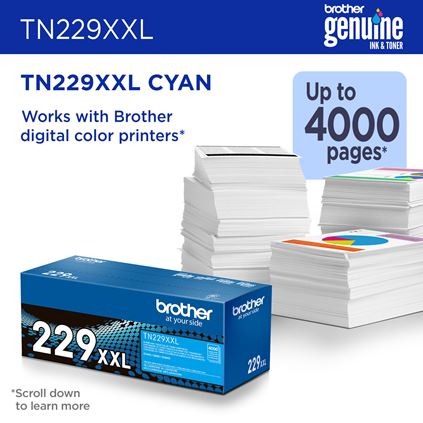 Brother TN-229XXLC toner cartridge 1 pc(s) Original Cyan – image 2