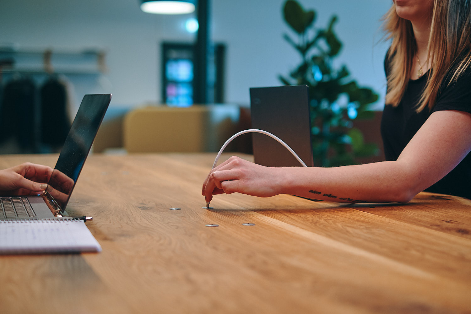 Resim Ochno O-DO-100-2 USB C Masa Montaj Hub
