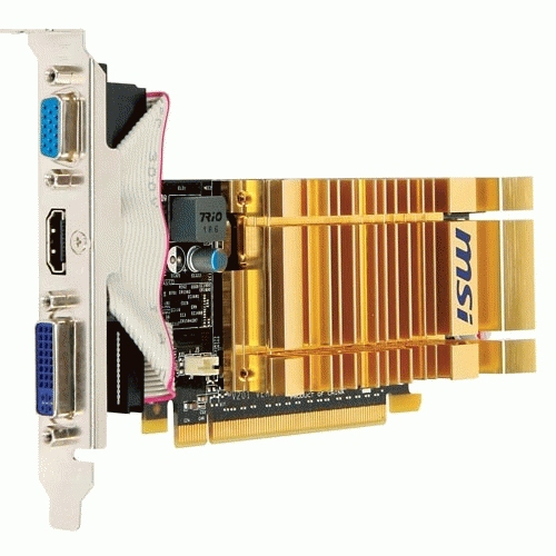 MSI N210-MD512H graphics card GeForce 210 GDDR2 – image 2