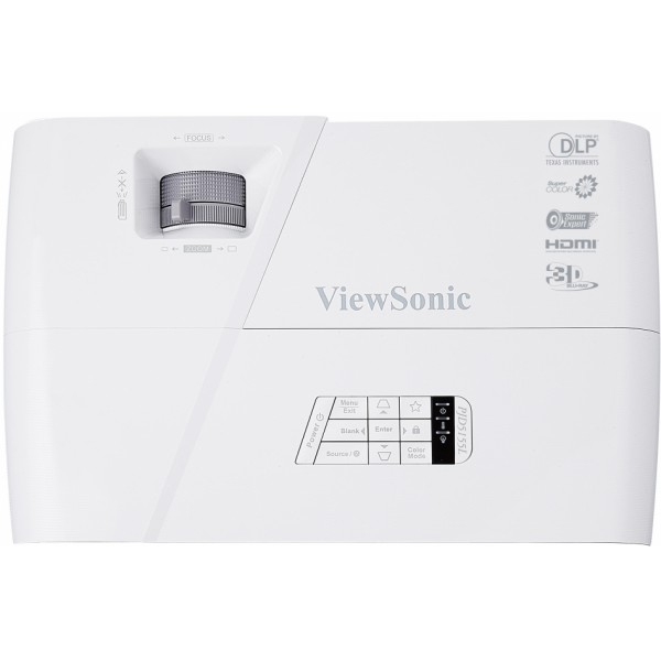 Viewsonic PJD5155L data projector Standard throw projector 3300 ANSI lumens DLP SVGA (800x600) 3D Grey, White – image 8