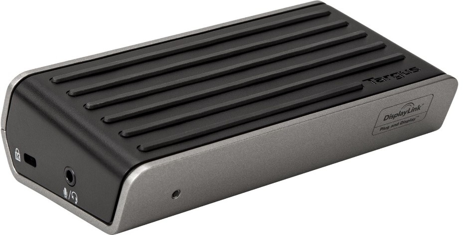 Targus DOCK120USZ laptop dock/port replicator Wired USB 3.2 Gen 1 (3.1 Gen 1) Type-A Black – image 1
