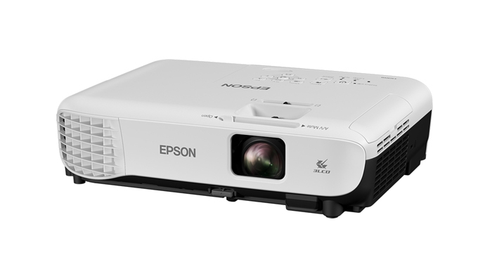 Epson VS250 Standard throw projector 3200 ANSI lumens 3LCD SVGA (800x600) White – image 1