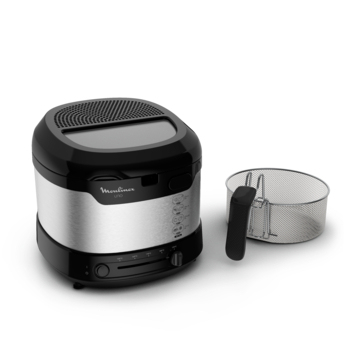 Moulinex AF215D10 fryer Single Stand-alone Deep fryer Black, Stainless steel – image 5