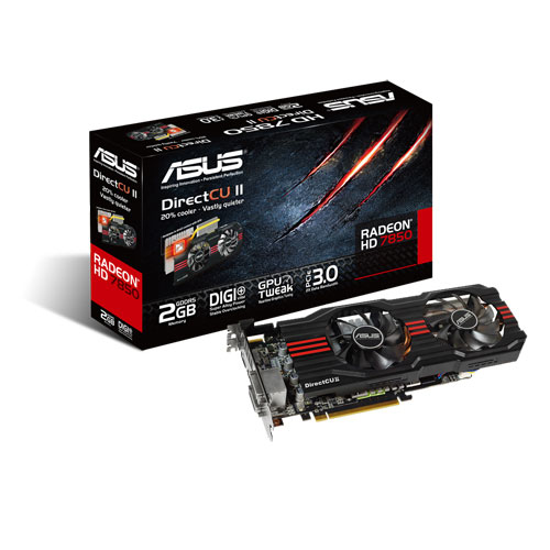 ASUS HD7850-DC2-2GD5-V2 graphics card AMD Radeon HD7850 – image 4