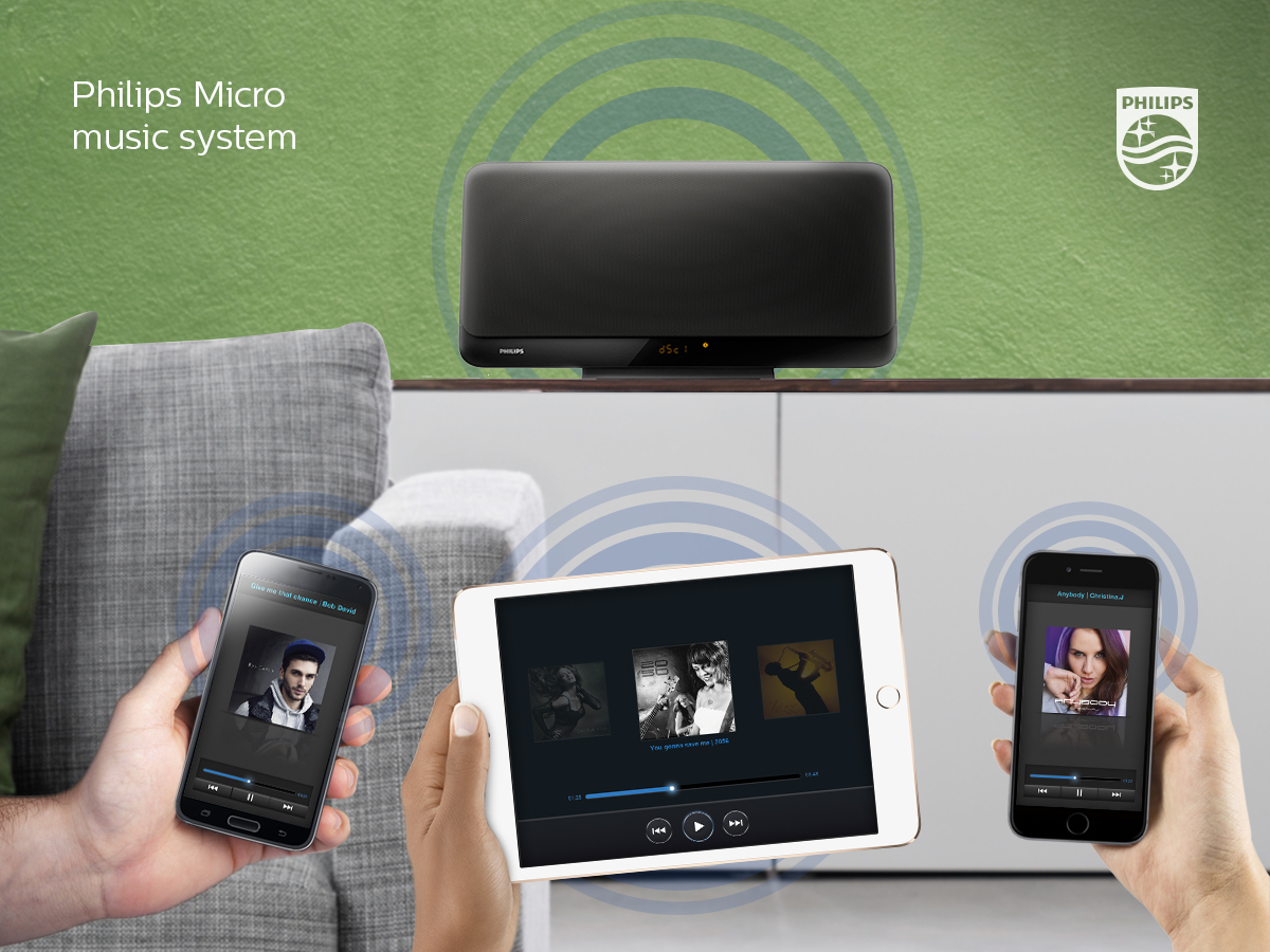 Philips Micro music system BTM2460/11 – image 1