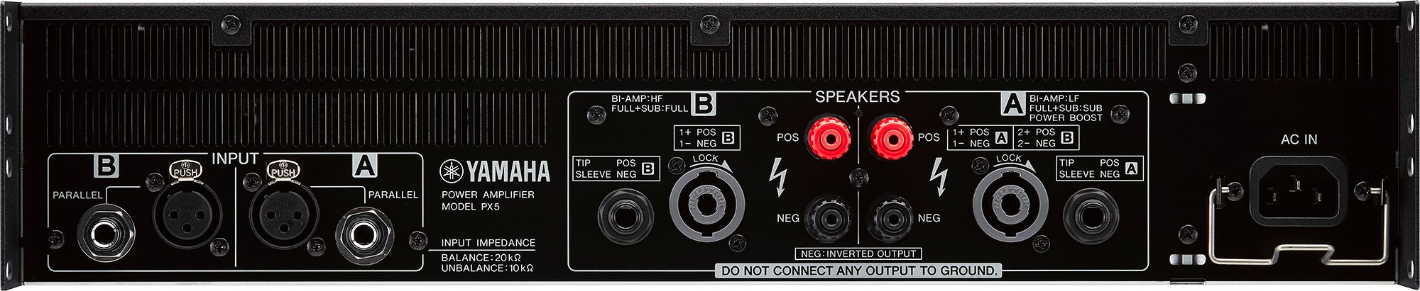Yamaha PX5 audio amplifier Home – image 5