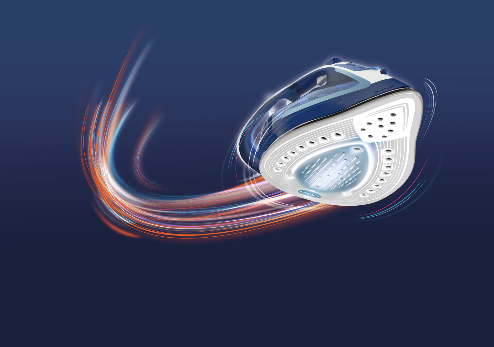Tefal EasyGliss Plus FV5735 iron Dry & Steam iron Durilium soleplate – image 6