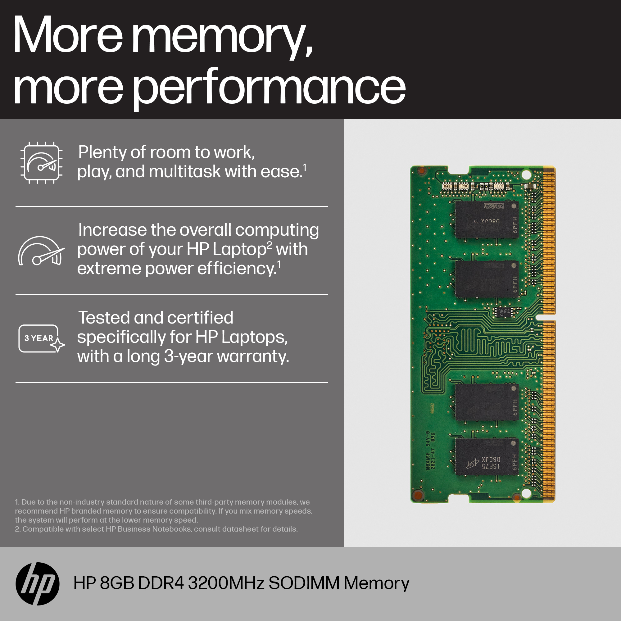 HP 8GB DDR4 3200 SODIMM Memory – image 6