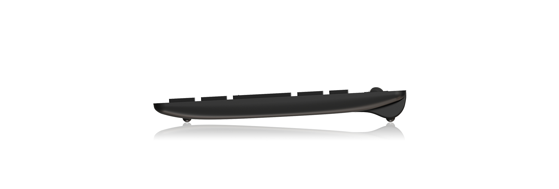 KeySonic KSK-3201RF keyboard Universal RF Wireless QWERTZ German Black, Grey – image 4