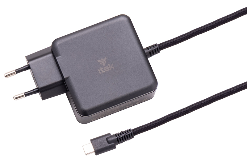 itek ITNBACWB065 mobile device charger Laptop Black AC Fast charging Indoor – image 2
