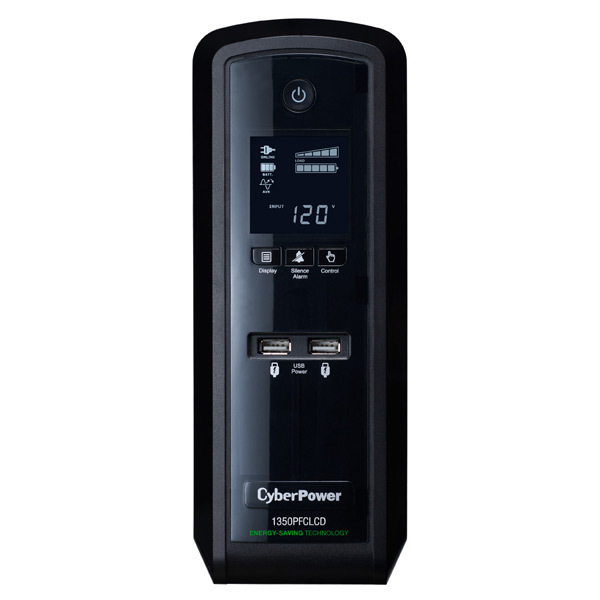 CyberPower CP1350PFCLCD uninterruptible power supply (UPS) Line-Interactive 1.35 kVA – image 2