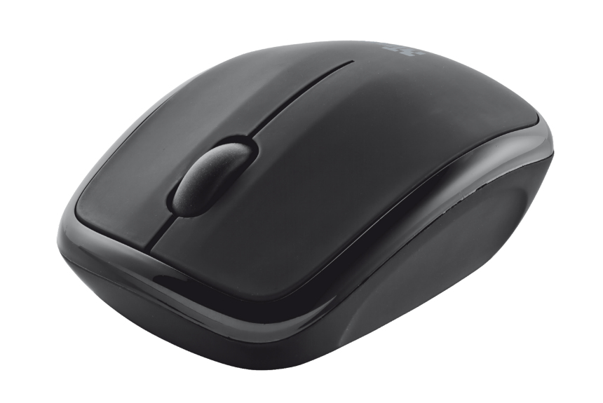 Trust 18812 keyboard Mouse included Universal RF Wireless Turkish Black – image 3