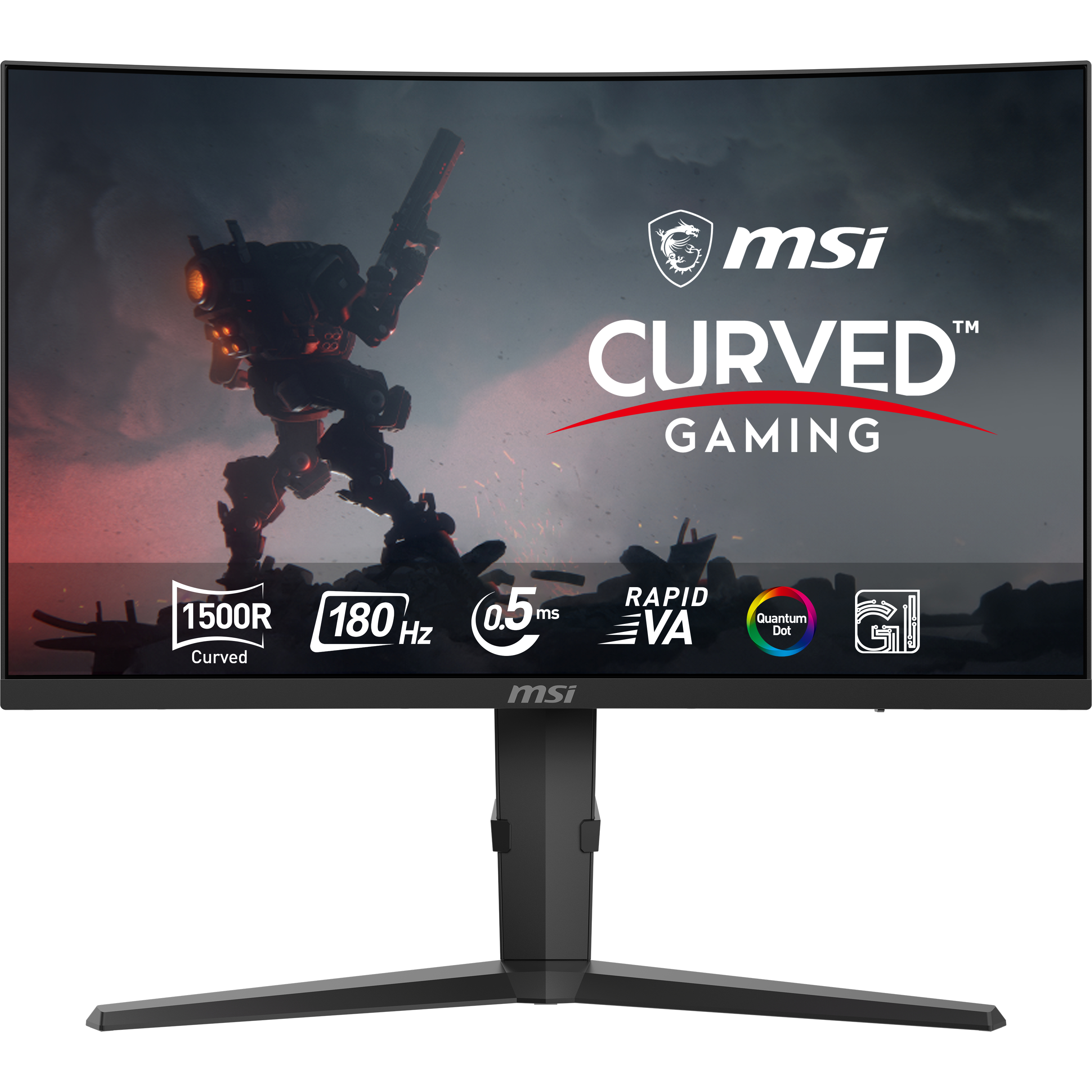 MSI MAG 275CQRF QD E2 Monitor PC 686 cm (27") 2560 x 1440 Pixel Wide Quad HD Nero